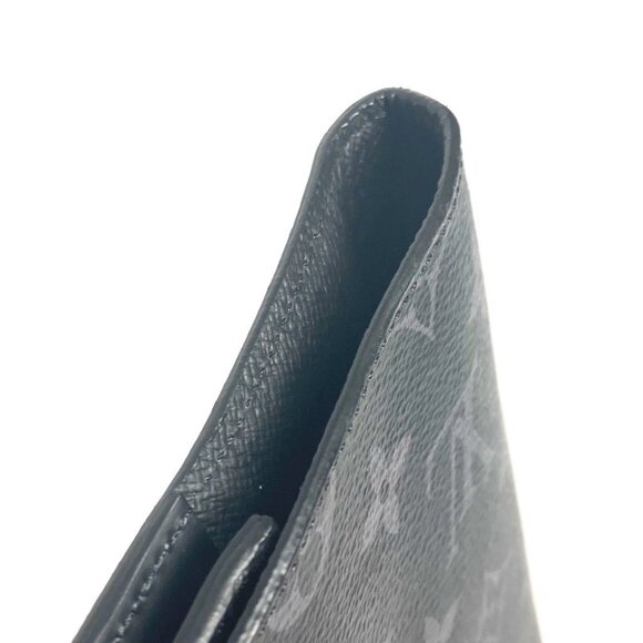 LOUIS VUITTON GI0273 MonogramEclipse Porto Document Frank GM bag pouch Clutch - Picture 4 of 15